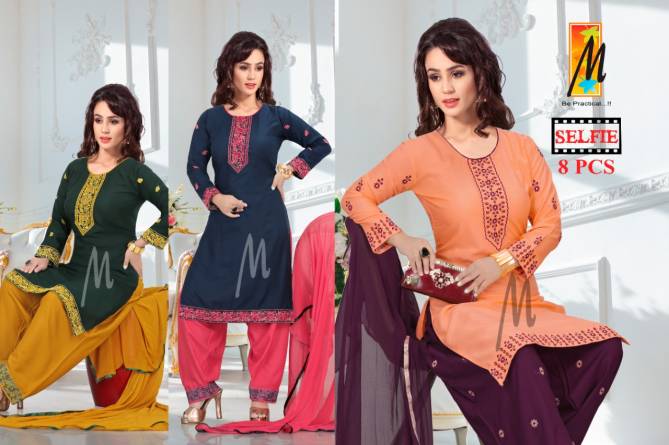 Master Selfie Rayon Readymade Daily Wear Salwar Suit Collection
